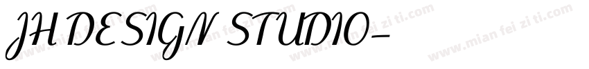 JH DESIGN STUDIO字体转换
